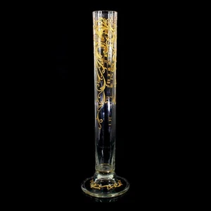 Stangenglas mit Gold- und Emailmalerei, Fritz Heckert, Entw. O. Jummel um 1895 - Picture 1 of 5