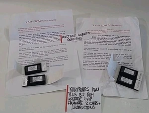Kantronics KAM Plus 8.2 Rom Upgrade Chip Firmware 2 Chips & Instructions - Picture 1 of 24