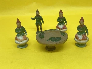 Pixie Tea Party Figures By Taylor And Barrett (N Yel 676) Part Set - Picture 1 of 15