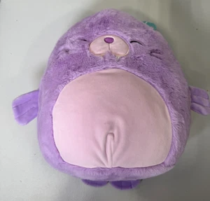 Squishmallows Fuzzamallows Winnie The Purple Walrus 12" Plush Toy - Picture 1 of 4