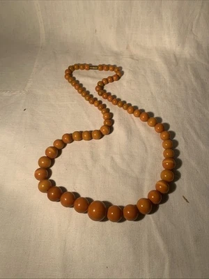 Alte Bernstein Halskette Bernstein Schmuck Sammlung  - Bild 1 von 4