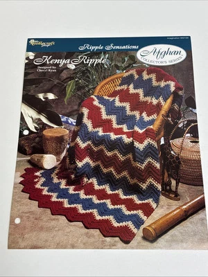 Kenya Ripple Crochet Pattern Card Needlecraft Shop - Image 1 of 4