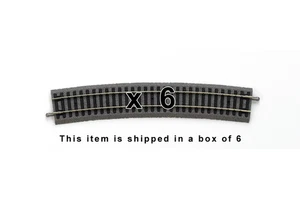 Piko 55419 HO Scale Roadbed Curved Track R9/15° Order 6x - Picture 1 of 1