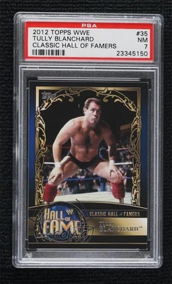 2012 Topps WWE Classic Hall of Famers Tully Blanchard #35 PSA 7 Foto 1 de 2