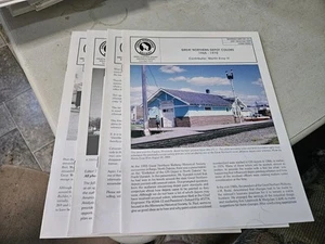 Great Northern (GN) Reference Sheets 351-354 (4 Total)(Used) - Picture 1 of 6