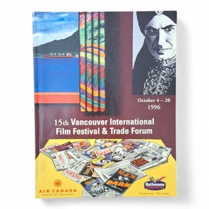 Revista del programa del 15º Festival Internacional de Cine y Foro de Comercio de Vancouver 1996 - Imagen 1 de 6