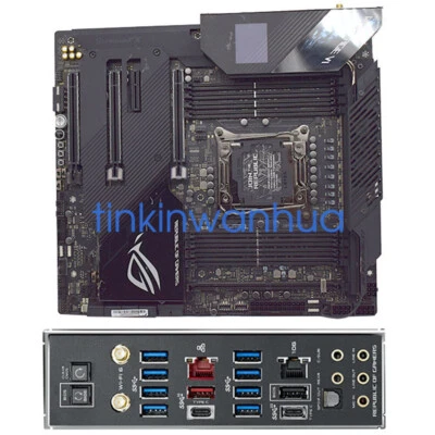For ASUS RAMPAGE VI EXTREME ENCORE LGA2066 DDR4 1×M.2 6×SATA III Motherboard - Image 1 of 4