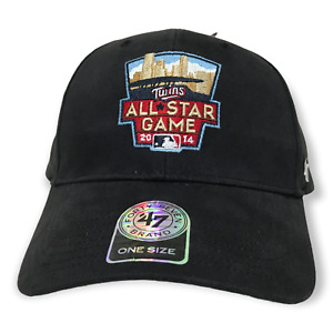 Neuf avec étiquettes Minnesota Twins All Star Game 2014 sangle à crochet et boucle réglable noire