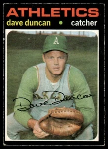 1971 O-Pee-Chee Dave Duncan Oakland Athletics #178 R130 - Picture 1 of 2