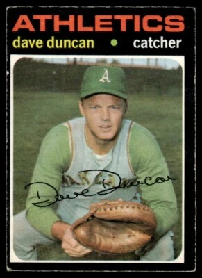 1971 O-Pee-Chee Dave Duncan Oakland Athletics #178 R130 - Image 1 of 2