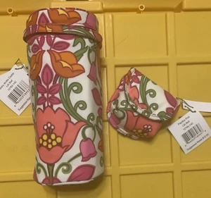 Vera Bradley Lilli Bell Pacifier Pod Holder and Baby Bottle Caddy NWT - Picture 1 of 5