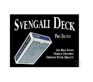 Magic Tricks: PROFESSIONAL SVENGALI DVD WITH FREE DECK - Picture 1 of 1