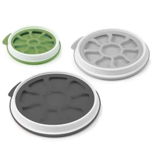 28003-999CDU Seal and Store (Set of 3) Charcoal, Oyster Gray, Pesto - Picture 1 of 1