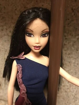 Boneca Barbie My Scene Club aniversário nolee longa tatuagem de cabelo reto rara - Imagem 1 de 4