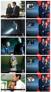 THE X-FILES - Season 10: Ep 4 - 5 Card Promo Set - HOME AGAIN