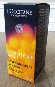 L'OCCITANE IMMORTELLE RESET OVERNIGHT RESET OIL IN SERUM 1.6 FL OZ GLOW ! - Picture 1 of 3