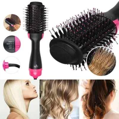Spazzola ASCIUGACAPELLI 4 IN 1 multifunzione SPAZZOLA rotante PHON per CAPELLI - Immagine 1 di 4