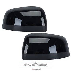 For Dodge Durango 2011-2020 2021 Gloss Black Mirror Cover Cap Direct Replacement - Picture 1 of 17