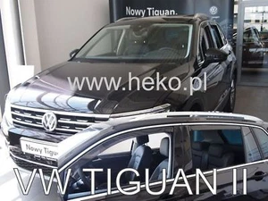 Juego de 4 deflectores de viento TINTED HEKO para VW Tiguan mk2 2016-2024 - Imagen 1 de 6