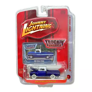 Johnny Lightning Truckin' America 1964 Chevy Pickup WHITE LIGHTNING 1:64 Diecast - Picture 1 of 5