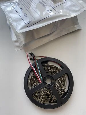 WS2812B 5050 LED RGB Fully Addressable strip 5M 150 LEDs  5v UK - Image 1 of 4