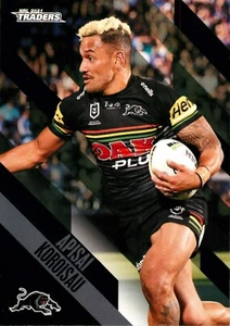 2021 PENRITH PANTHERS NRL Premiers Card APISAI KOROISAU Traders - Picture 1 of 2