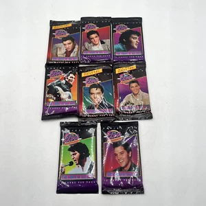 1992 Elvis Presley Trading Card Lot of 8 The River Group Sealed - Picture 1 of 5
