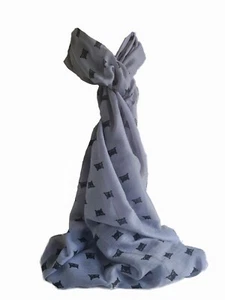 Bufanda transparente suave para gato negro 180 x 50 cm - Imagen 1 de 1