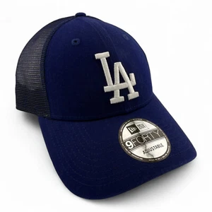 New Era Los Angeles Dodgers MLB Mesh Back Trucker 9Forty Adjustable Snapback Hat - Bild 1 von 7