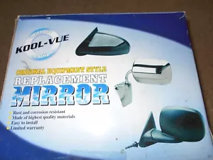 Espejo remoto manual Kool Vue para Buick LeSabre 1987-1991 control remoto manual izquierdo - Imagen 1 de 6
