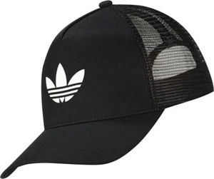 Black White Adidas Tucker Baseball Cap Mens Sports Hats Unisex Summer Sale - Picture 1 of 3