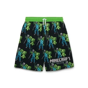 Minecraft Movie Zombie Boys Swim Shorts - Picture 1 of 1