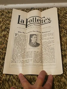 Original Robert La Follette's Weekly Magazine May 28th, 1910 15pgs. - Picture 1 of 5
