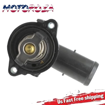 Carcasa termostato negra nueva para Maserati Ghibli 330424 2014-2020 2021 Foto 1 de 4