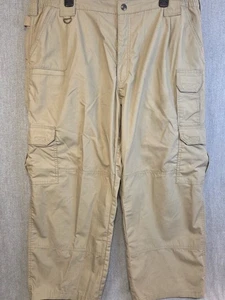 511 Tactical Cargo Pants Mens 40x28 Taclite Pro Ripstop WorkWear Pockets Beige - Picture 1 of 14