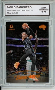 2022-23 Panini Chronicles #139 Paolo Banchero Orange #/75 - Picture 1 of 2