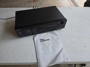 Sony TC-RX77ES Cassette Deck Auto Reverse Hifi - Working! - Picture 1 of 9