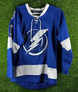Stamkos Trikot Tampa Bay Lightning Reebok Blue Bolts Größe 48 Fight Strap - Bild 1 von 12