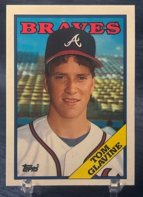 Juego de coleccionistas Topps Tiffany 1988 #779 - Tom Glavine RC - novato Foto 1 de 2
