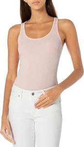 A|X Armani Exchange klassisches Damen-Tanktop mit U-Ausschnitt Bonbonrosa neu mit Etikett Gr. XS - Bild 1 von 2