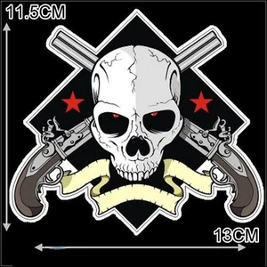 CAR HOOD SIDE FENDER MOTORCYCLE SKULL DECORATION DECALS STICKER # 20 - Picture 1 of 1