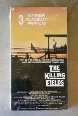 THE KILLING FIELDS - VHS - hi-fi  1986 BRAND NEW SEALED  - Image 1 of 2