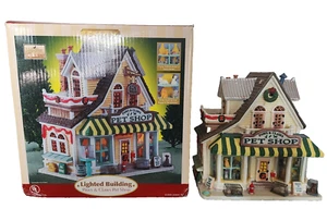 LEMAX CHRISTMAS VILLAGE HOUSE - PAW AND CLAWS PET SHOP #55263 - LAST 1 LEFT - Picture 1 of 6