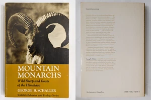 George B Schaller Mountain Monarchs Wild Sheep and Goats of the Himalaya TPB - Picture 1 of 19