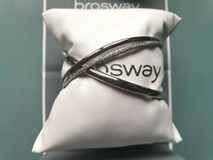 Bracciale in Acciaio Rigido [BROSWAY] Made in Italy ORIGINALE nuovo (NEW PREPPY) - Picture 1 of 6