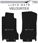 2004-2008 Cadillac XLR Black Lloyd Velourtex Floor Mats Crest XLR Logo
