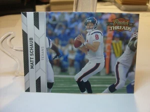 2010 Panini Threads Football #57 - Matt Schaub - Houston Texans  10-134 - Picture 1 of 2
