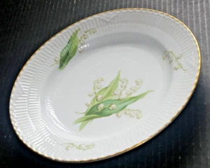 Royal Copenhagen Danmark Denmark Maiglöckchen Floral Speiseteller - Bild 1 von 9