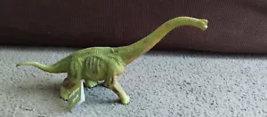 Brachiosaurus Dinosaurier ShenZhen Knöchelspielzeug Firma LTD Gummi biegbar 7" NEU - Bild 1 von 7