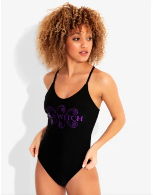  Traje de baño Disney La Sirenita Bruja del Mar "NUEVO CON ETIQUETAS" Villanos Disney Úrsula Foto 1 de 4